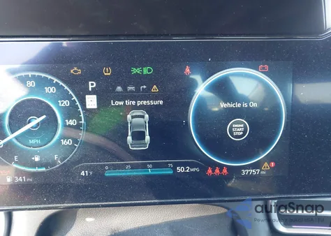 2024 Hyundai Elantra Hybrid Blue from USA, damaged, VIN KMHLM4DJ2RU094119